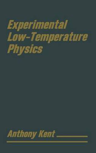 Cover image for Experimental Low Temperature Physics