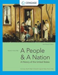 Cover image for A People and a Nation: A History of the United States, Volume II: Since 1865, Brief Edition