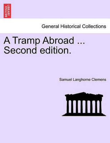 Cover image for A Tramp Abroad ... Second Edition.