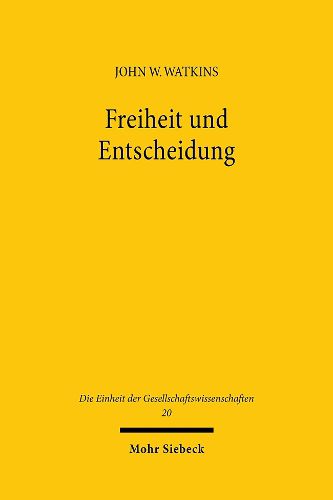 Cover image for Freiheit und Entscheidung