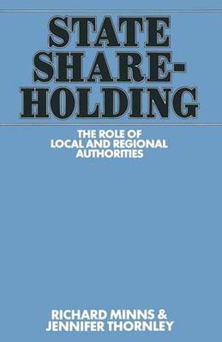 Cover image for State Shareholding: The Role of Local and Regional Authorities