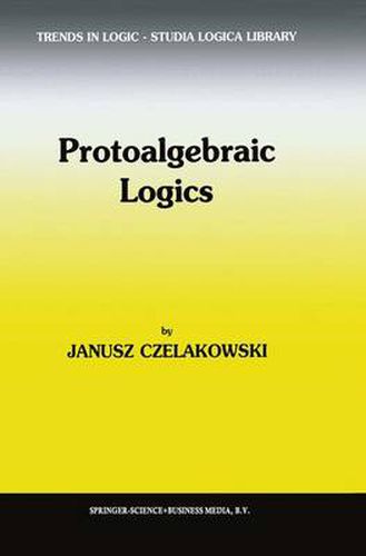 Cover image for Protoalgebraic Logics