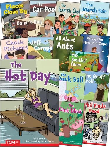 Cover image for Decodable Books Grade 2 Set 1: 15-Book Set