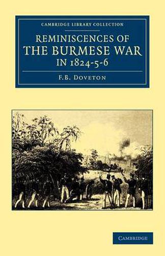 Cover image for Reminiscences of the Burmese War in 1824-5-6