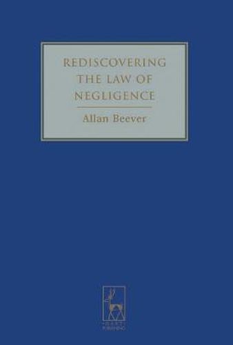 Cover image for Rediscovering the Law of Negligence