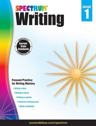 Cover image for Spectrum Writing, Grade 1