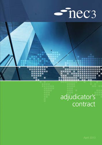 Cover image for NEC3 Adjudicator's Contract (AC)