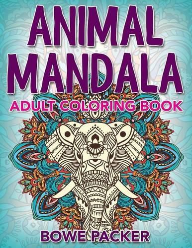 Cover image for Animal Mandala: Adult Coloring Book