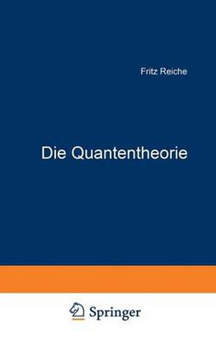 Cover image for Die Quantentheorie: Ihr Ursprung Und Ihre Entwicklung