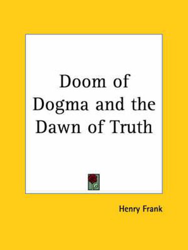 Cover image for Doom of Dogma