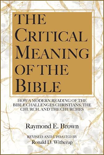 The Critical Meaning of the Bible