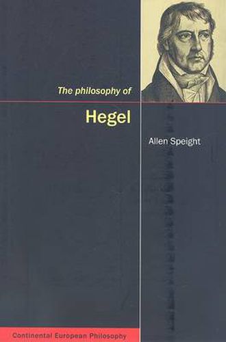 Cover image for The Philosophy of Hegel