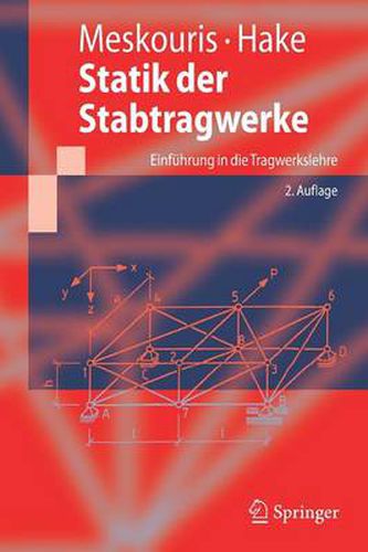 Cover image for Statik der Stabtragwerke: Einfuhrung in die Tragwerkslehre