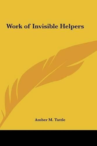 Cover image for Work of Invisible Helpers