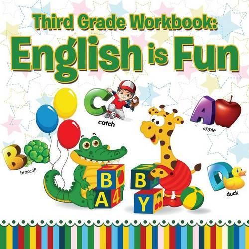 Cover image for Third Grade Workbooks: English is Fun