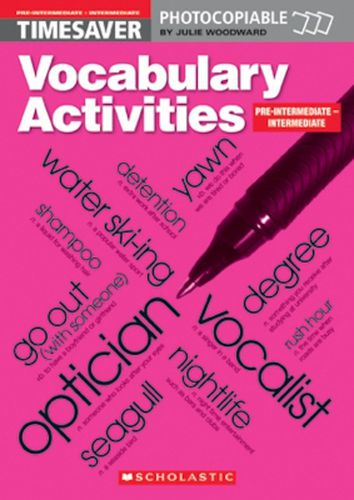 Cover image for Vocabulary Activities Pre Intermediate and Intermediate