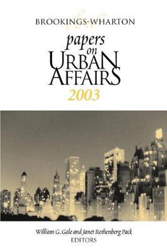 Cover image for Brookings-Wharton Papers on Urban Affairs: 2003