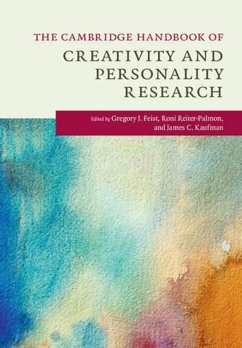 Cover image for The Cambridge Handbook of Creativity and Personality Research