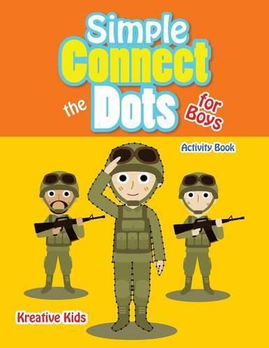 Simple Connect the Dots for Boys Activity Book