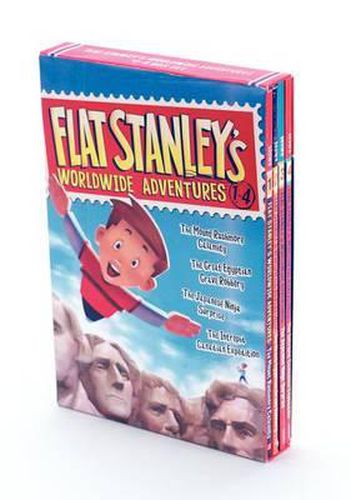 Cover image for Flat Stanley's Worldwide Adventures #1-4