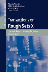 Cover image for Transactions on Rough Sets X