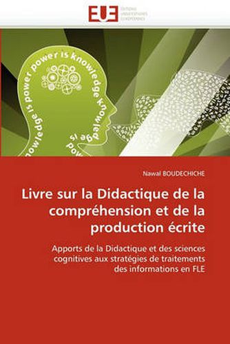 Cover image for Livre Sur La Didactique de La Comprehension Et de La Production Ecrite