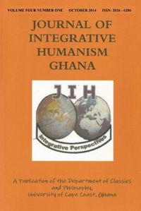 Cover image for Journal of Integrative Humanism Ghana