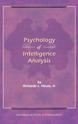 Cover image for The Psychology of Intelligence Analysis