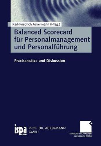 Cover image for Balanced Scorecard Fur Personalmanagement Und Personalfuhrung: Praxisansatze Und Diskussion