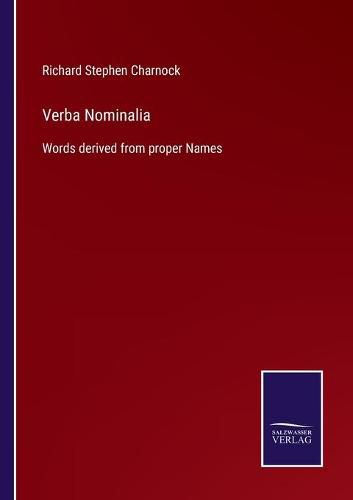 Verba Nominalia: Words derived from proper Names