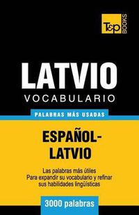 Cover image for Vocabulario espanol-leton - 3000 palabras mas usadas