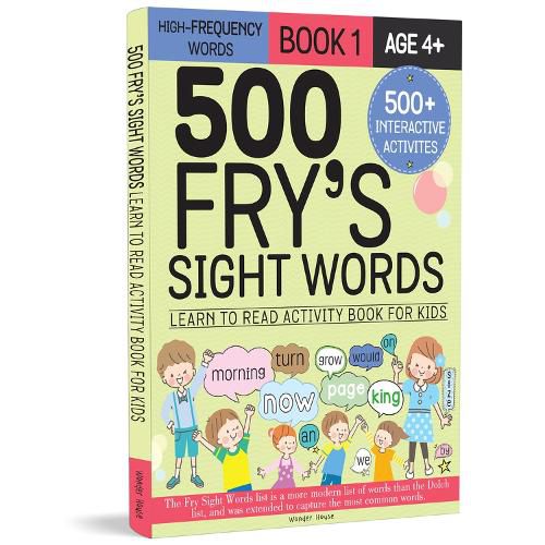 Cover image for 500 FRY WORDS BOOK 1