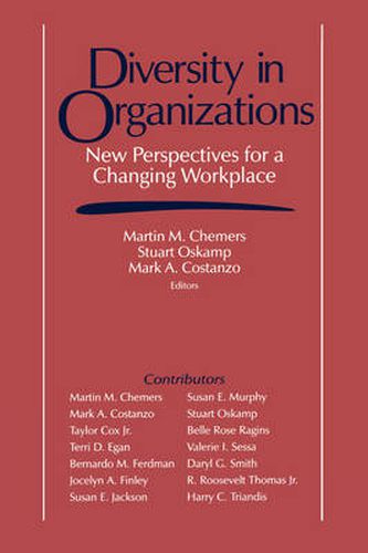 Cover image for Diversity in Organizations: New Perspectives for a Changing Workplace