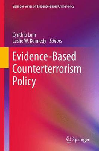 Cover image for Evidence-Based Counterterrorism Policy