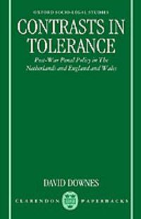 Cover image for Contrasts in Tolerance: Post-war Penal Policy in the Netherlands and England and Wales