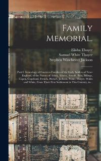 Cover image for Family Memorial.