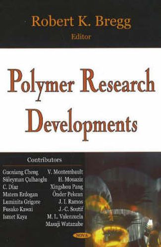 Cover image for Polymer Research Developments