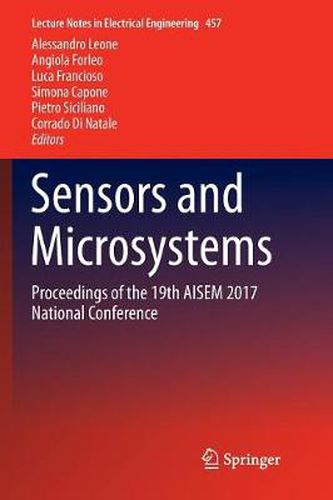 Cover image for Sensors and Microsystems: Proceedings of the 19th AISEM 2017 National Conference