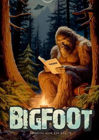 Cover image for Bigfoot oloring Book for Adults