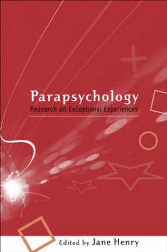 Cover image for Parapsychology: Research on Exceptional Experiences