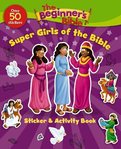 Cover image for The Beginner's Bible Super Girls of the Bible Sticker and Activity Book