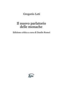 Cover image for Il Nuovo Parlatorio Delle Monache