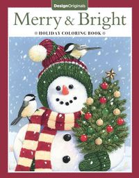 Cover image for Merry & Bright Holiday Coloring Book