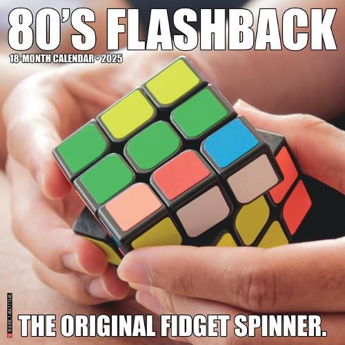 Cover image for 80's Flashback 2026 12 X 12 Wall Calendar