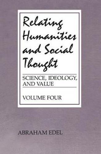 Cover image for Relating Humanities and Social Thought