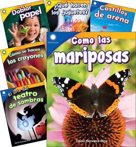Cover image for Smithsonian Informational Text: Fun in Action Spanish Grades K-1: 6-Book Set