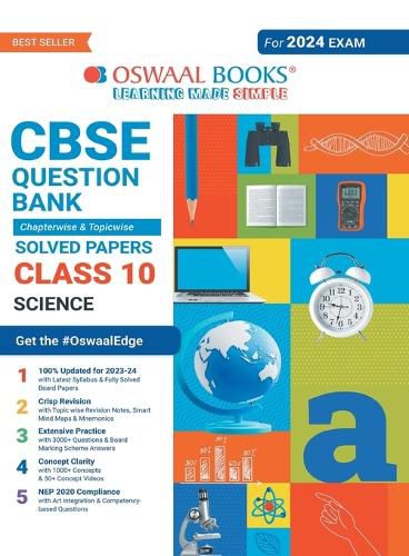 Cover image for Oswaal Cbse Class 10 Science Question Bank 2023-24 Book
