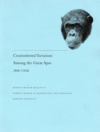 Cover image for Craniodental Variation Among the Great Apes