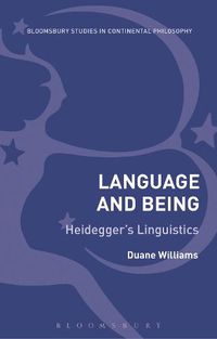 Cover image for Language and Being: Heidegger's Linguistics