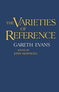 Cover image for The Varieties of Reference